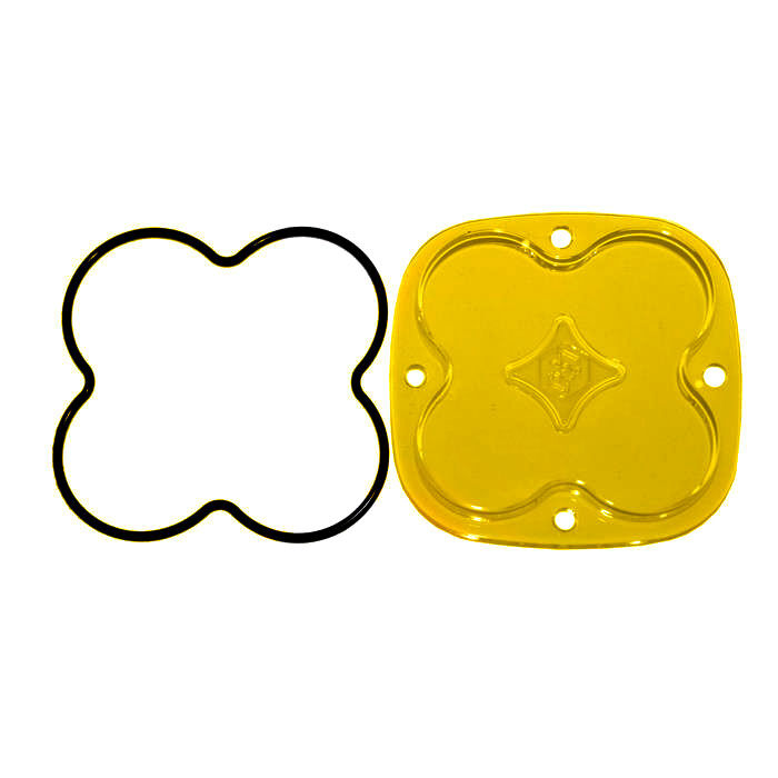 Squadron Light Pod Lens Kit (Spot; Baja Amber) by Baja Designs - 668411