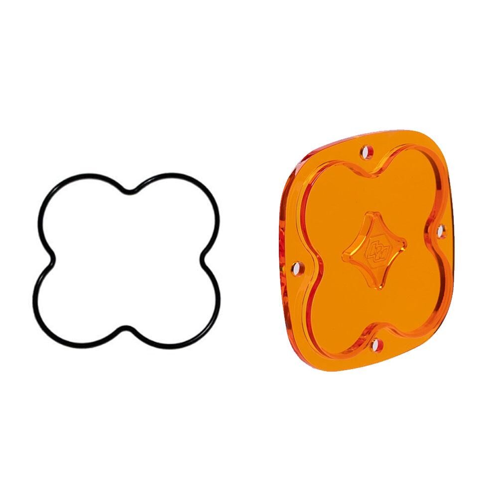 Squadron Light Pod Lens Kit Spot Factory Amber by Baja Designs - 668417