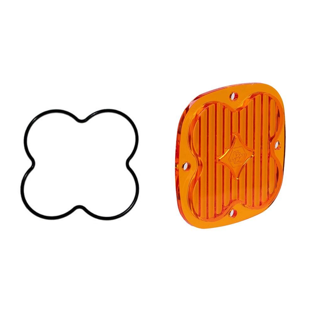 Squadron Light Pod Lens Kit Wide Cornering Factory Amber by Baja Designs - 668419