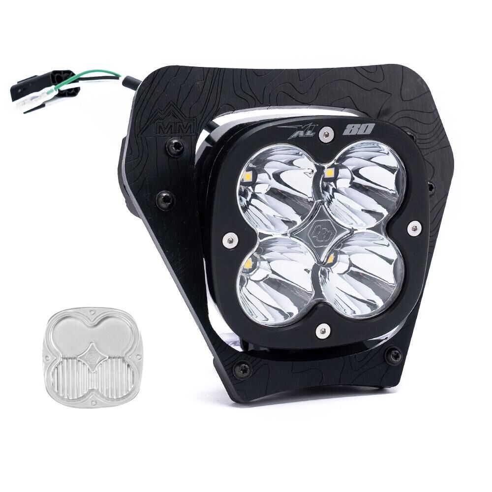 KTM XL80 D/C Headlight Kit 2024 350 EXC-F 500 EXC-F 450 XCF-W 350 XW-F 500 XW-F Spot Clear - 677100