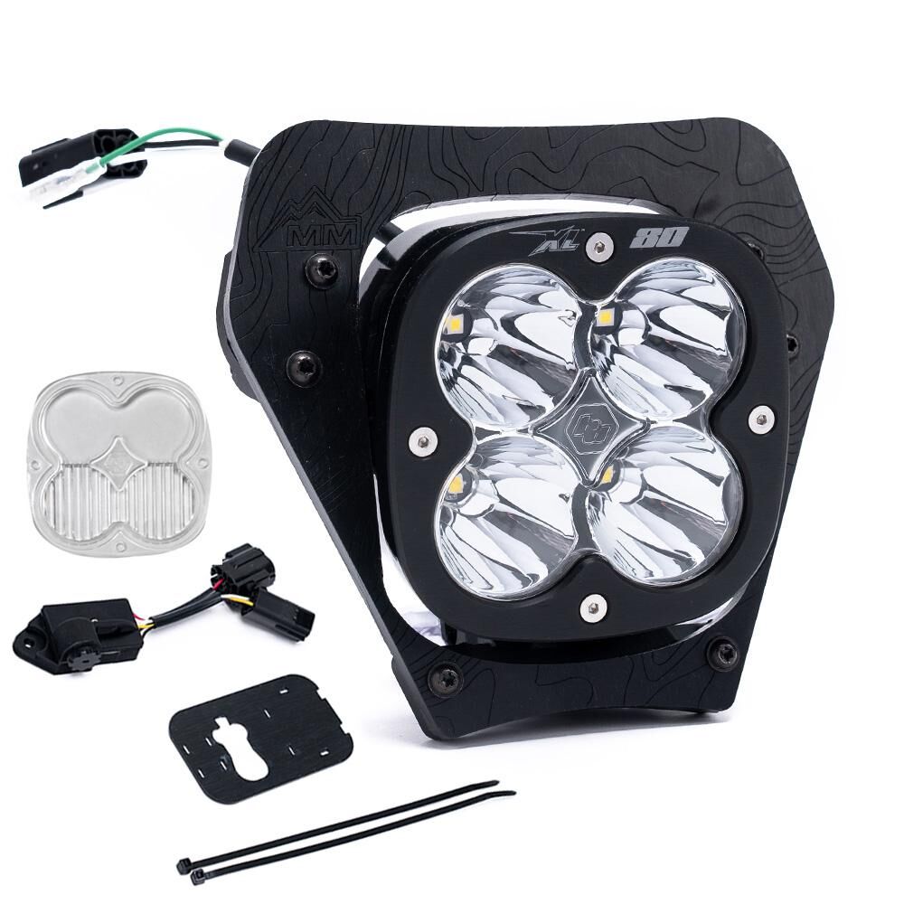 KTM XL80 D/C Headlight Kit w/ Dimmer 2024 450 XCF-W 350 XW-F 500 XW-F Spot Clear - 677103