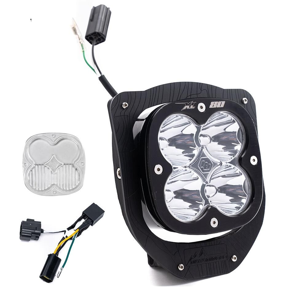 Husqvar XL80 D/C Headlight Kit w/ Hi-Low Harness 2024 FE 350S FE 501S Spot Clear - 677105