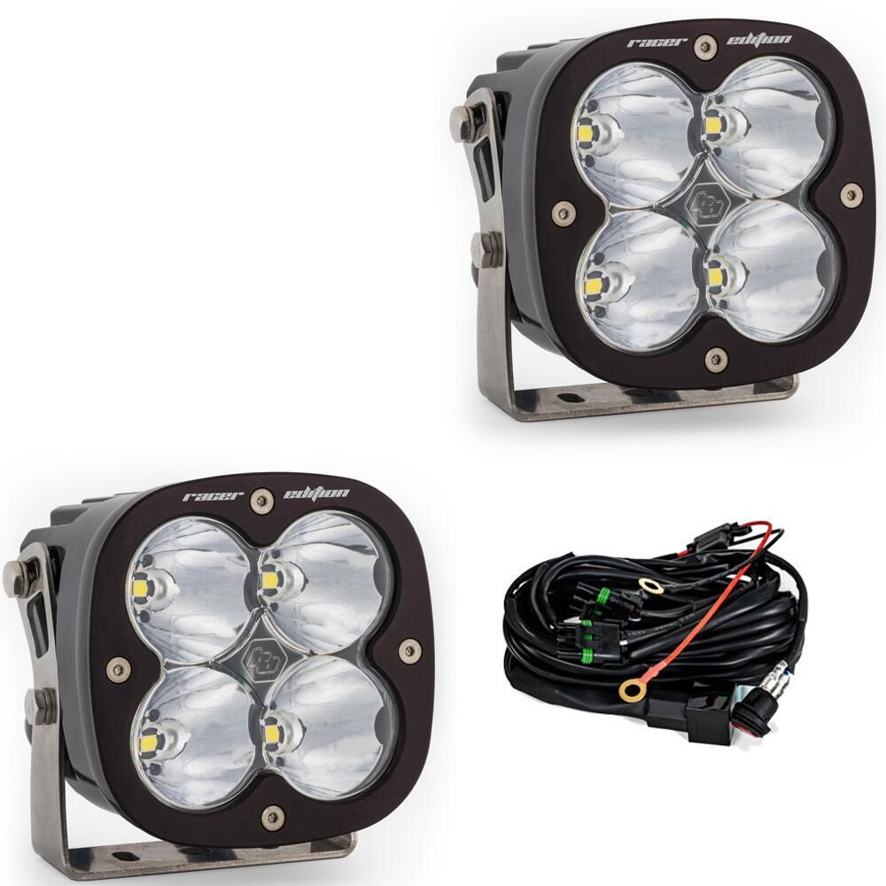 LED Light Pods High Speed Spot Pair XL Racer Edition by Baja Designs - 687802