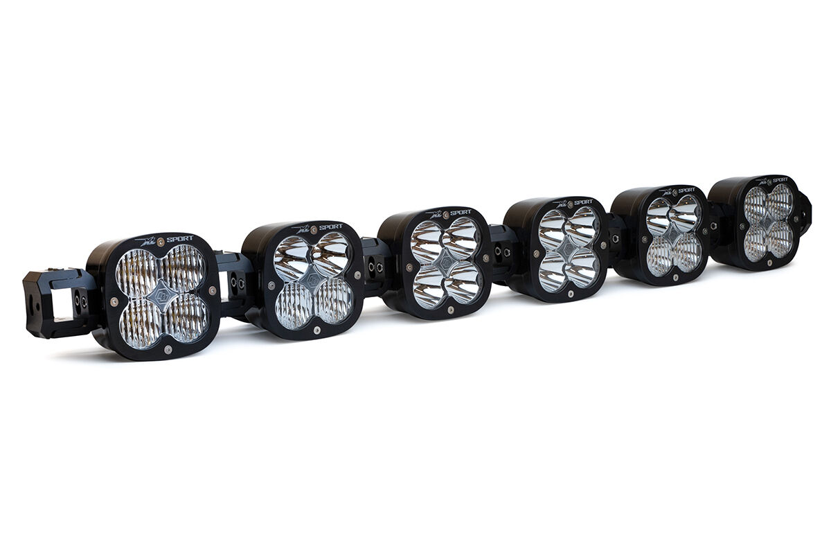 XL Linkable LED Light Bar 6 XLClear Baja Desgins - 740004