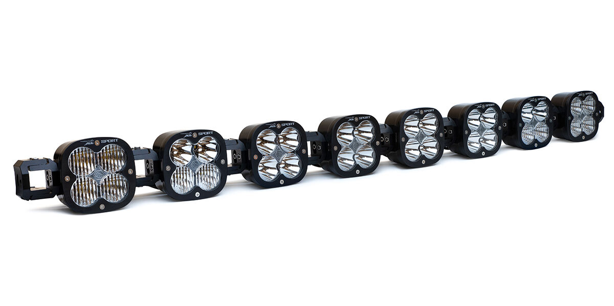 XL Linkable LED Light Bar 8 XL Clear Baja Desgins - 740006