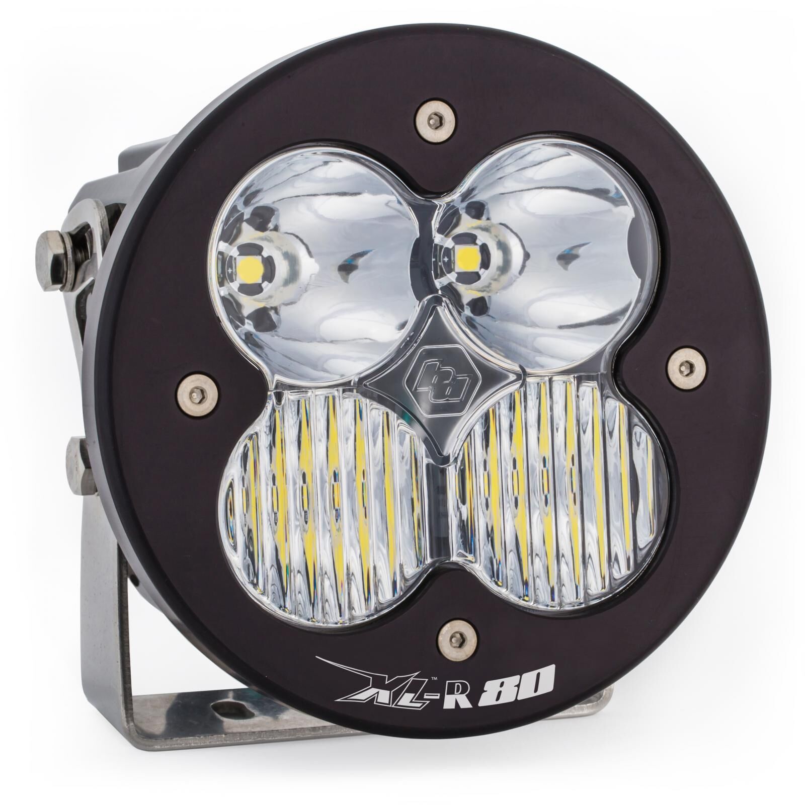 LED Light Pods Clear Lens Spot Each XL R 80 Driving/Combo by Baja Designs - 760003