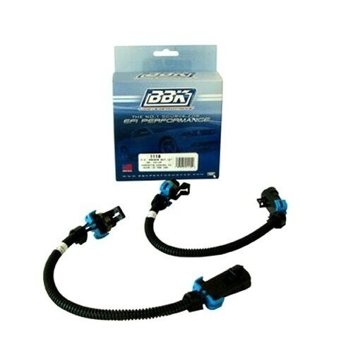 2016-2022 Chevrolet Camaro Manual Trans Gm O2 Sensor Extensions - Rear Harness Kit by BBK Performance - 11221