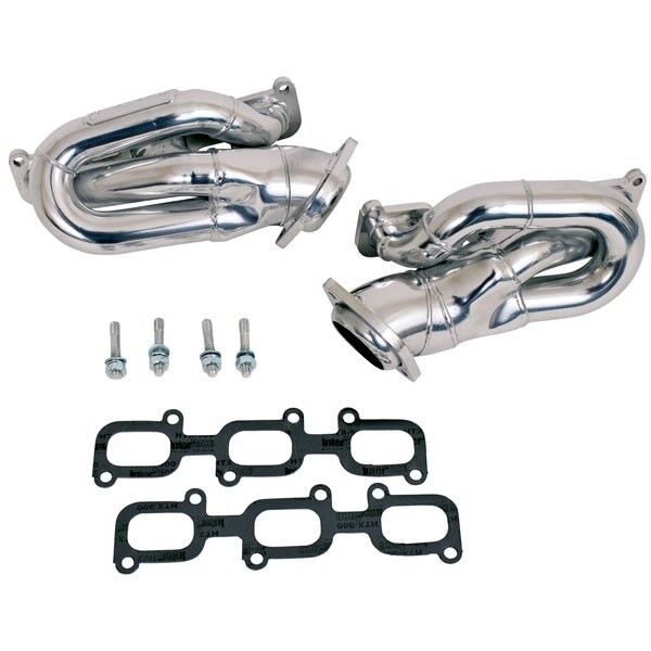 2011-2017 Ford Mustang V6 1-5/8 In. Shorty Headers - Ceramic by BBK Performance - 14420