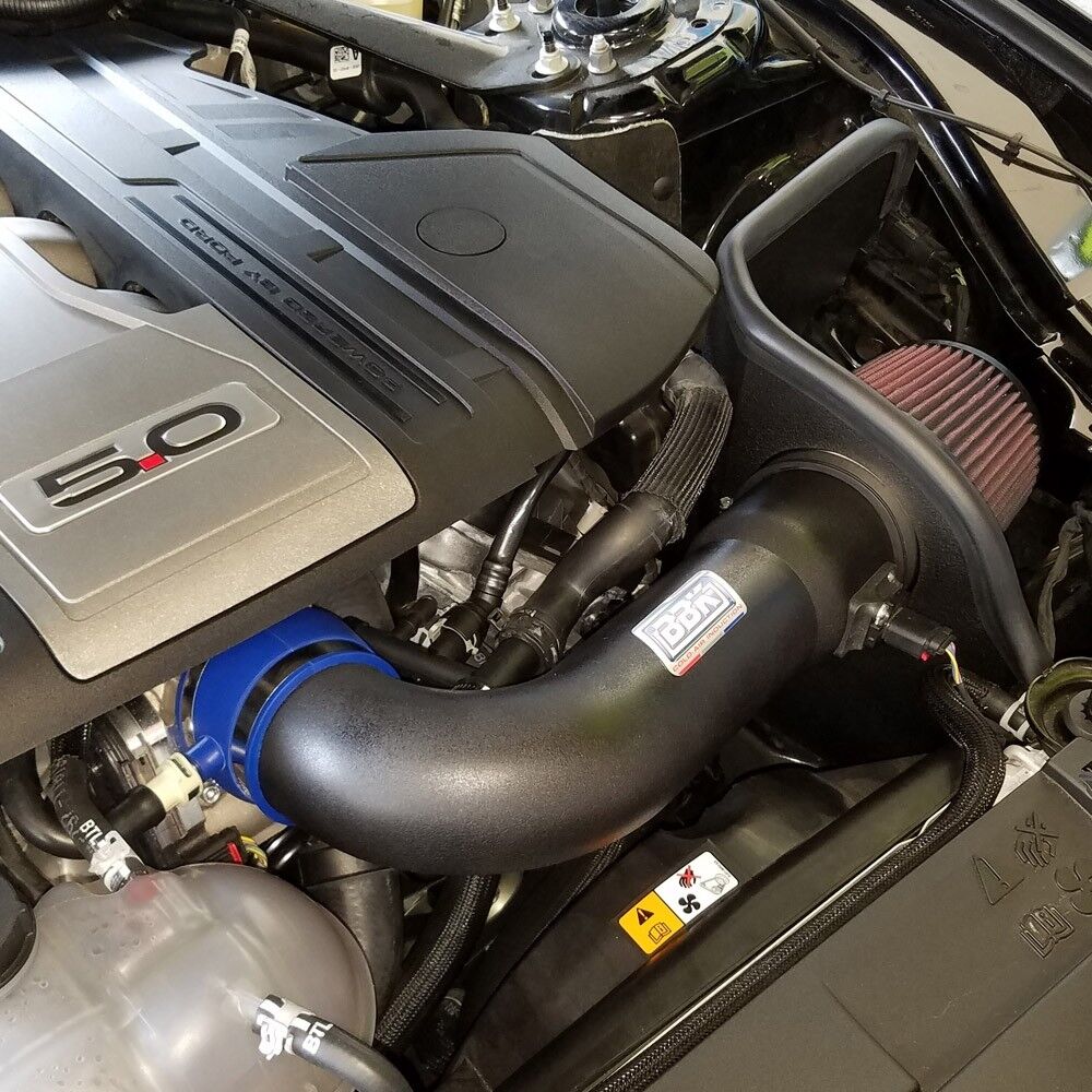 2018-2022 Ford Mustang GT Cold Air Intake - Blackout by BBK Performance