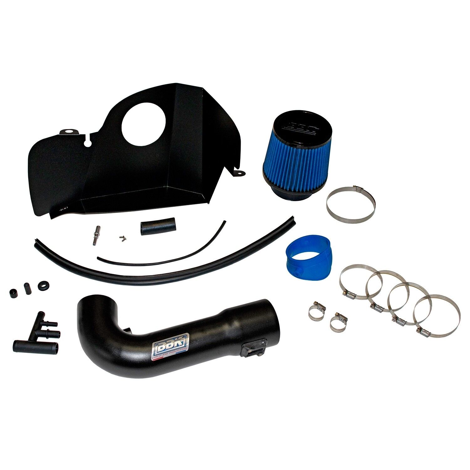 2018-2022 Ford Mustang GT Cold Air Intake - Blackout by BBK Performance - 14525