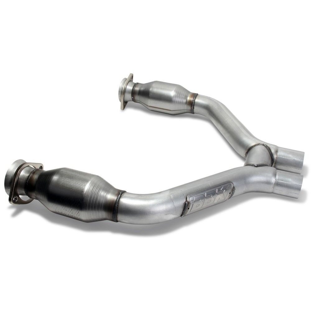 2015-2017 Ford Mustang V6 Catted MidPipe For Long Tube 1642/16420 by BBK Performance