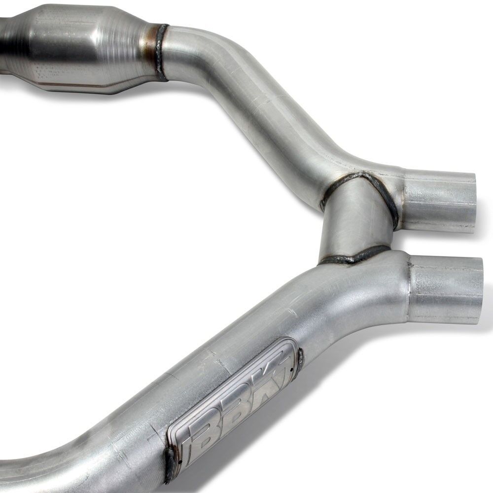 2015-2017 Ford Mustang V6 Catted MidPipe For Long Tube 1642/16420 by BBK Performance