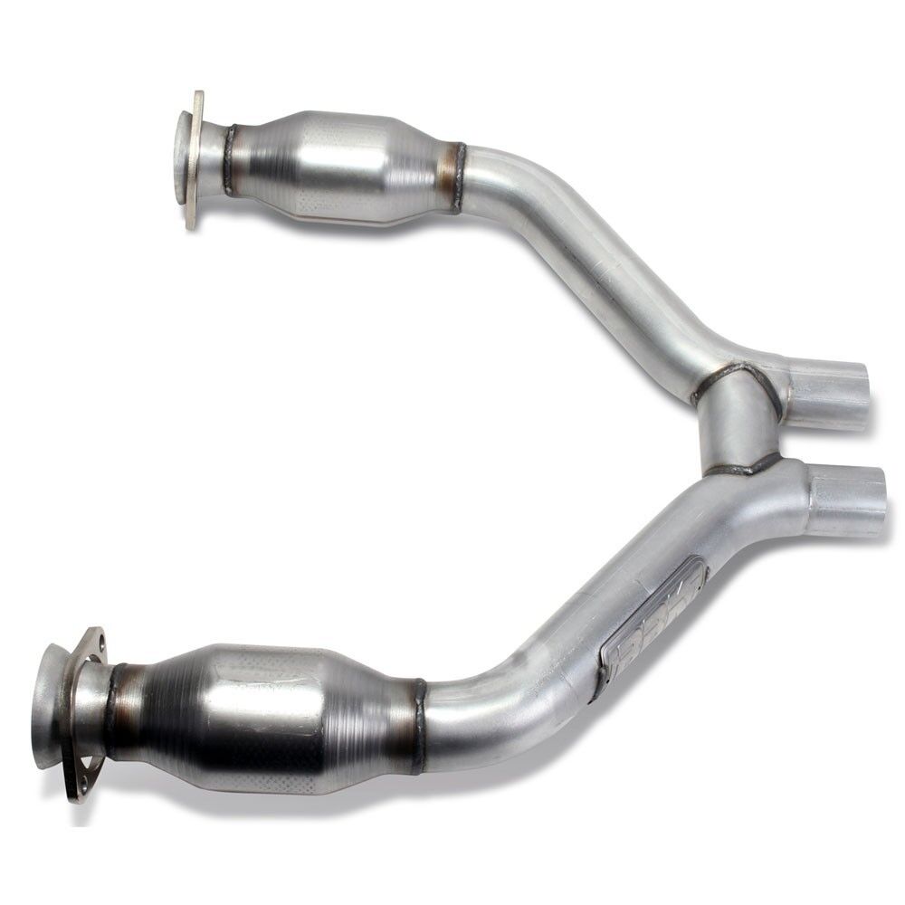 2015-2017 Ford Mustang V6 Catted MidPipe For Long Tube 1642/16420 by BBK Performance - 1465