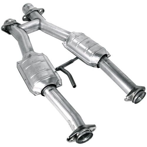 1979-1993 Ford Mustang 5.0L 2.5 In. Short Catted H-Pipe by BBK Performance - 1509