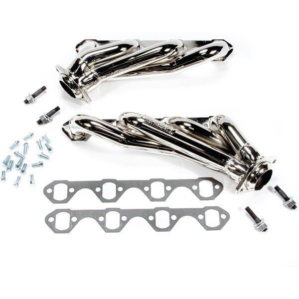 1979-1993 Ford Mustang 351 Swap 1-5/8 In. Shorty Headers - Titanium Ceramic by BBK Performance - 1511