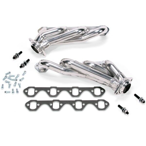 1979-1993 Ford Mustang 351 Swap 1-5/8 In. Shorty Headers - Ceramic by BBK Performance - 15110