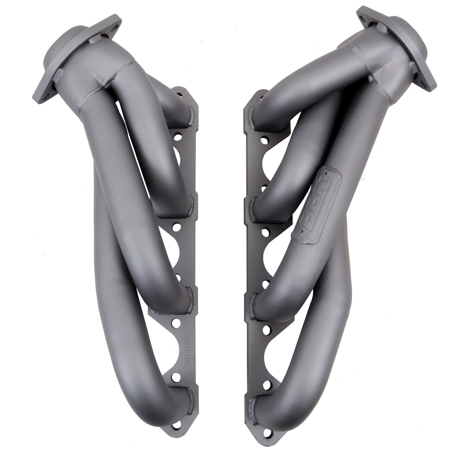 1986-1993 Ford Mustang 5.0L 1-5/8 In. Shorty Headers - Titanium Ceramic by BBK Performance