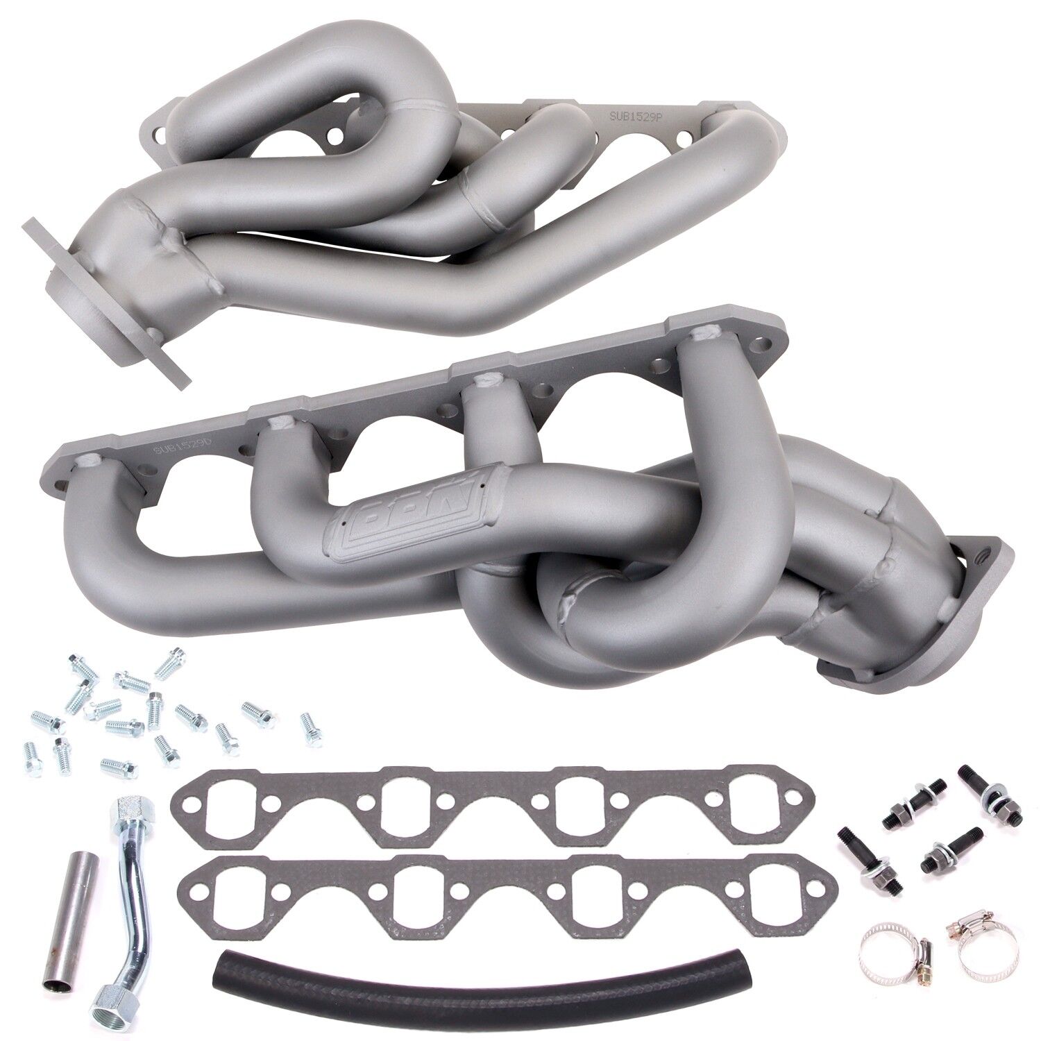 1994-1995 Ford Mustang GT 1-5/8 In. Equal Length Shorty Headers - Titanium Ceramic by BBK Performance - 1529