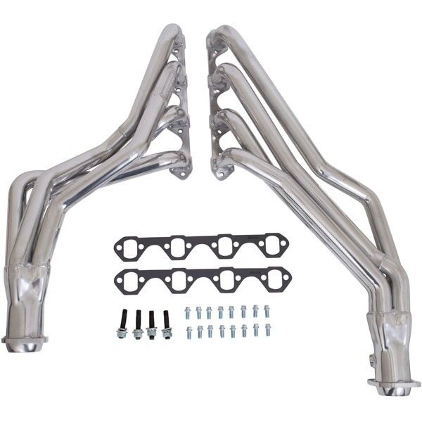 1979-1993 Ford Mustang 5.0L 1-5/8" Auto Trans Long Tube Headers - Ceramic by BBK Performance - 15310