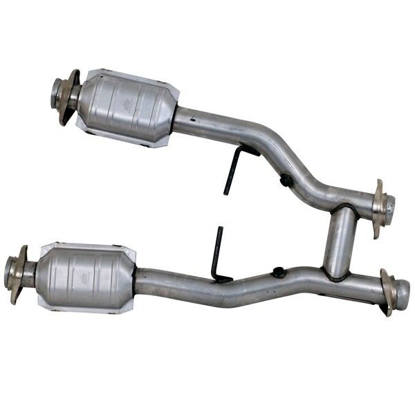 1996-2004 Ford Mustang GT/Cobra 2-1/2 In. Short Catted H-Pipe by BBK Performance