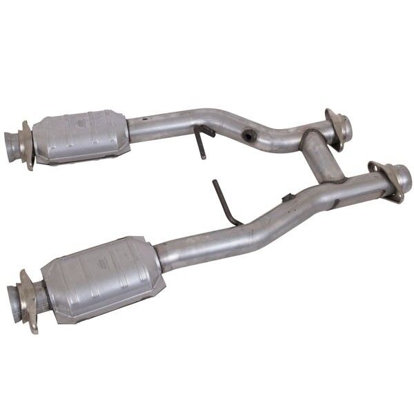 1996-2004 Ford Mustang GT/Cobra 2-1/2 In. Short Catted H-Pipe by BBK Performance - 1538
