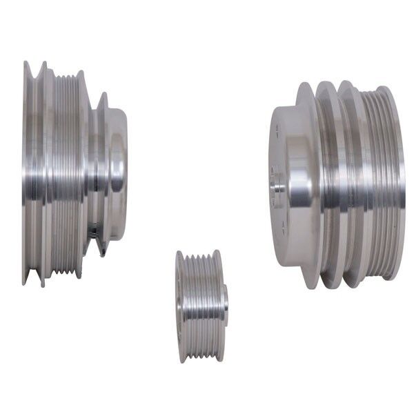 1985-1987 Gm 5.0L/5.7L F-Body/Gm Truck 3 Pc Underdrive Pulley Kit by BBK Performance - 1598