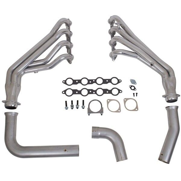 1999-2002 Gm 4.8L/5.3L/6.0L Full Size Truck Long Tube Exhaust Headers & Y Pipe by BBK Performance - 16140