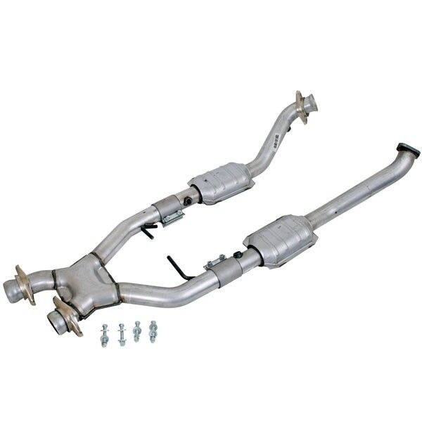 1996-1998 Ford Mustang Cobra 2-1/2 In. Catted X-Pipe by BBK Performance - 1618