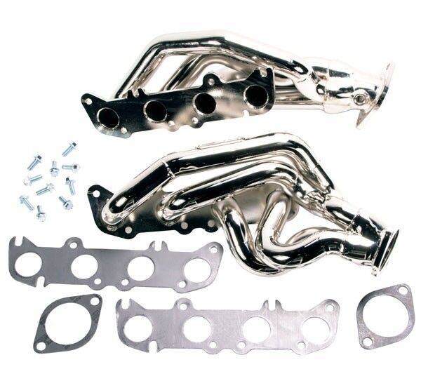 2011-2014 Ford Mustang GT 1-3/4 In. Shorty Headers - Titanium Ceramic by BBK Performance - 1632