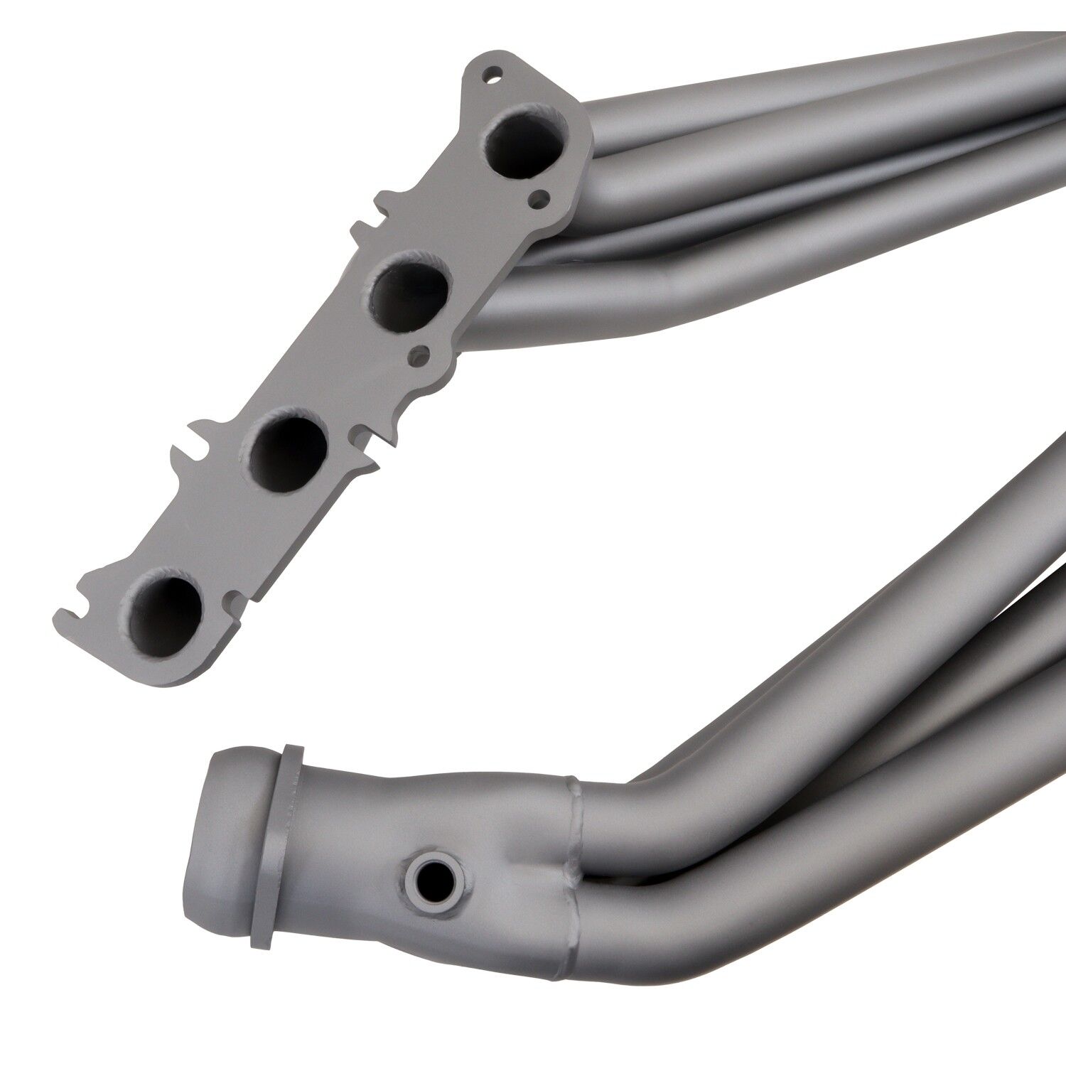 2011-2022 Ford Mustang GT 1-3/4 In. Long Tube Headers - Titanium Ceramic by BBK Performance