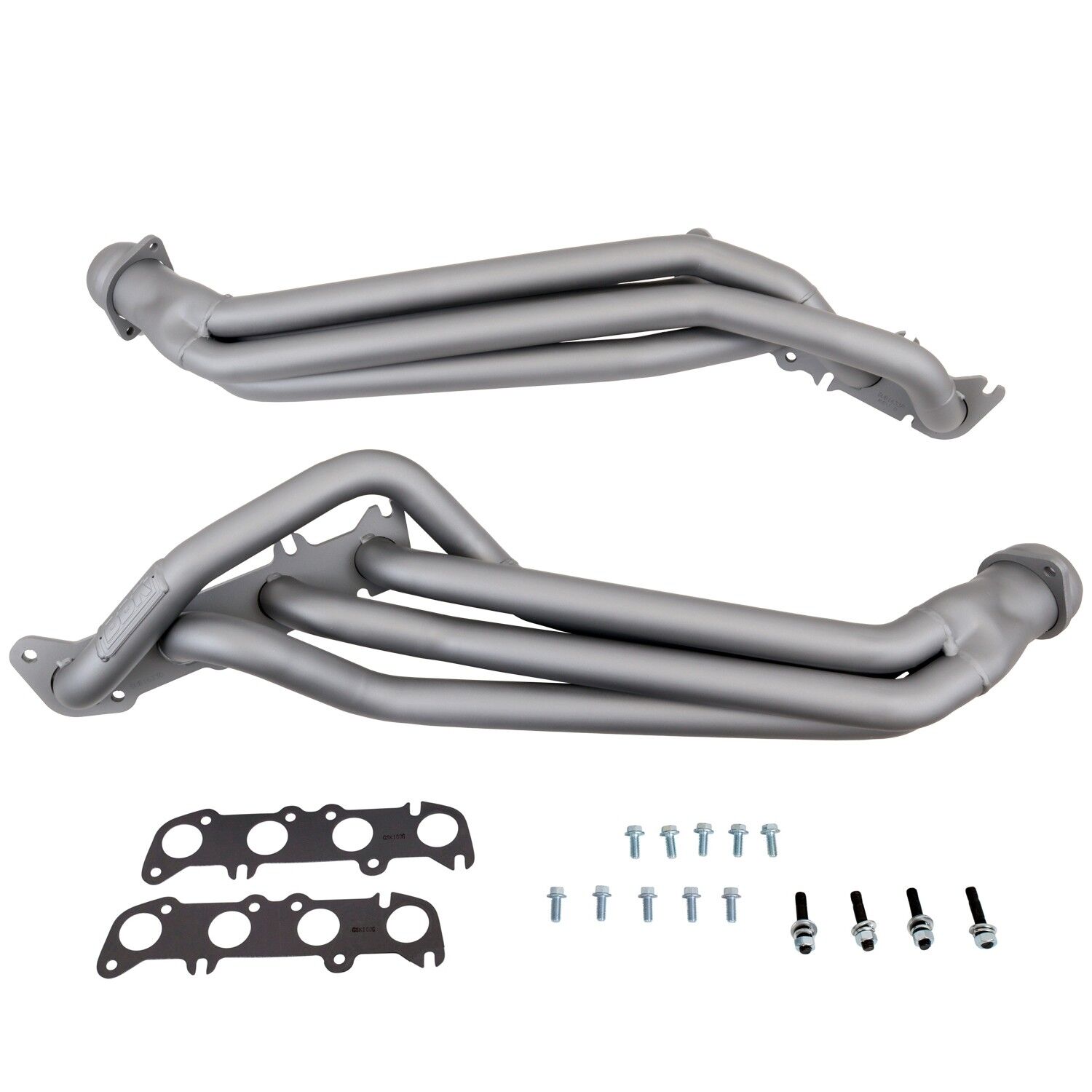 2011-2022 Ford Mustang GT 1-3/4 In. Long Tube Headers - Titanium Ceramic by BBK Performance - 1633