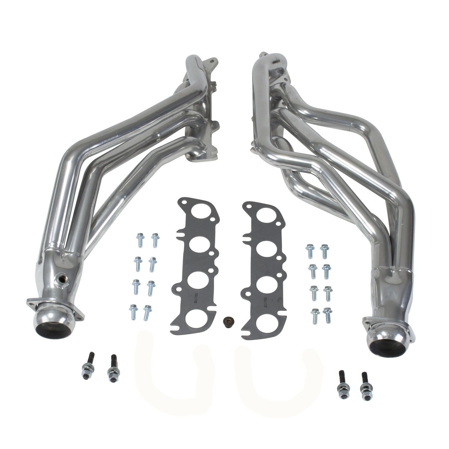 1979-2004 Ford Mustang 2011+ 5.0L Coyote Swap 1-3/4 In. Long Tube Headers - Ceramic by BBK Performance - 16340
