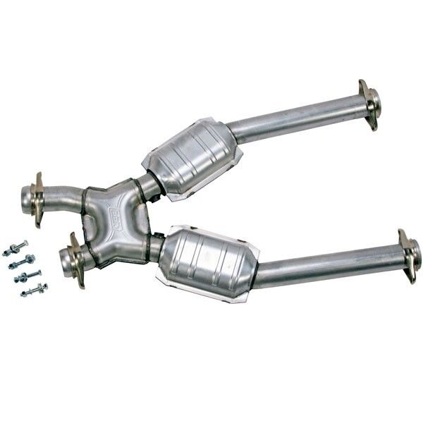 1996-2004 Ford Mustang 2-1/2 In. Short Catted X-Pipe by BBK Performance - 1638