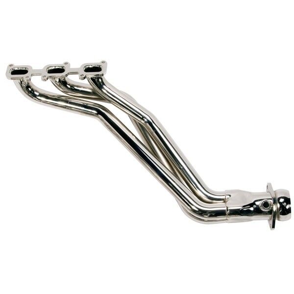 2011-2017 Ford Mustang V6 1-3/4 In. Long Tube Headers - Chrome by BBK Performance