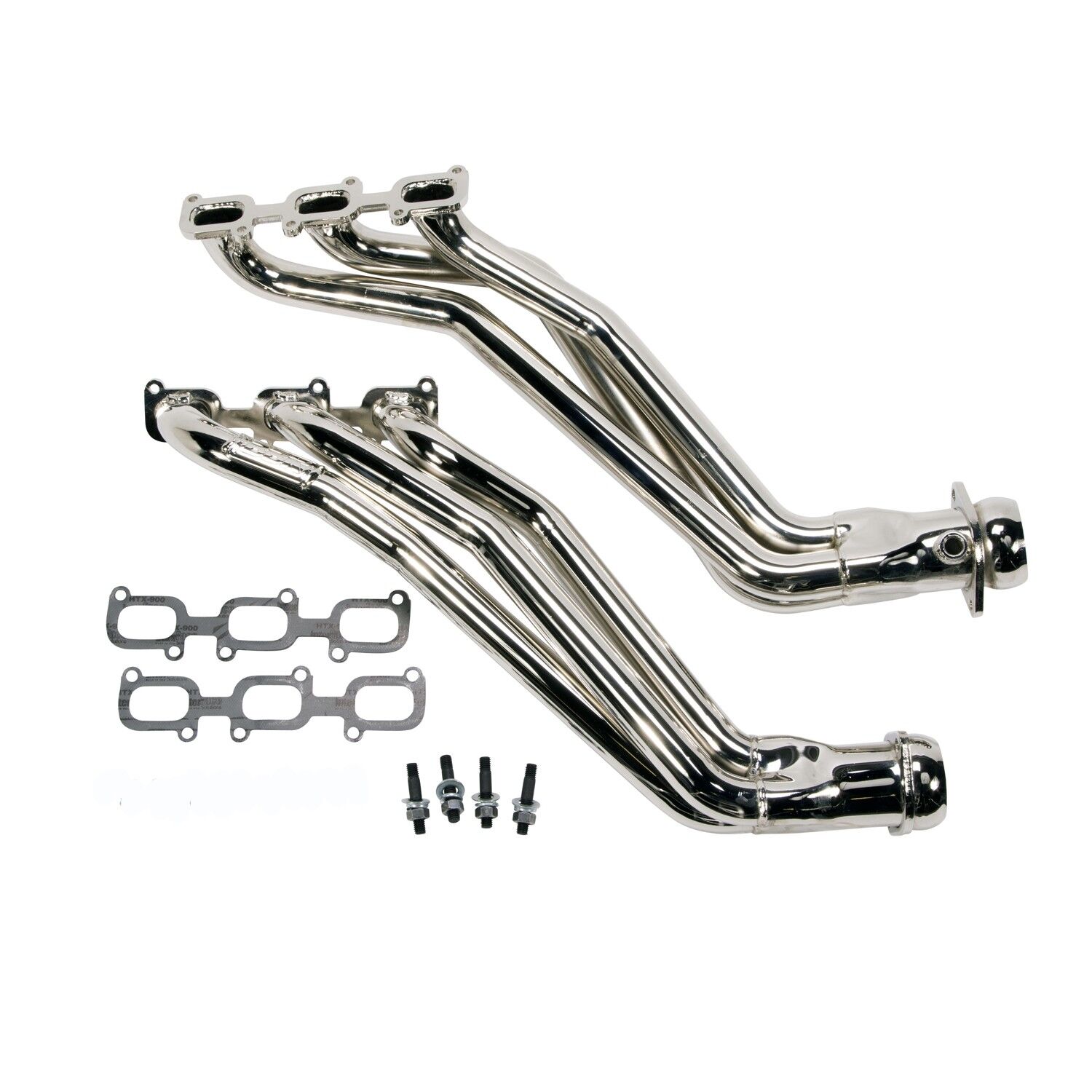 2011-2017 Ford Mustang V6 1-3/4 In. Long Tube Headers - Chrome by BBK Performance - 1642