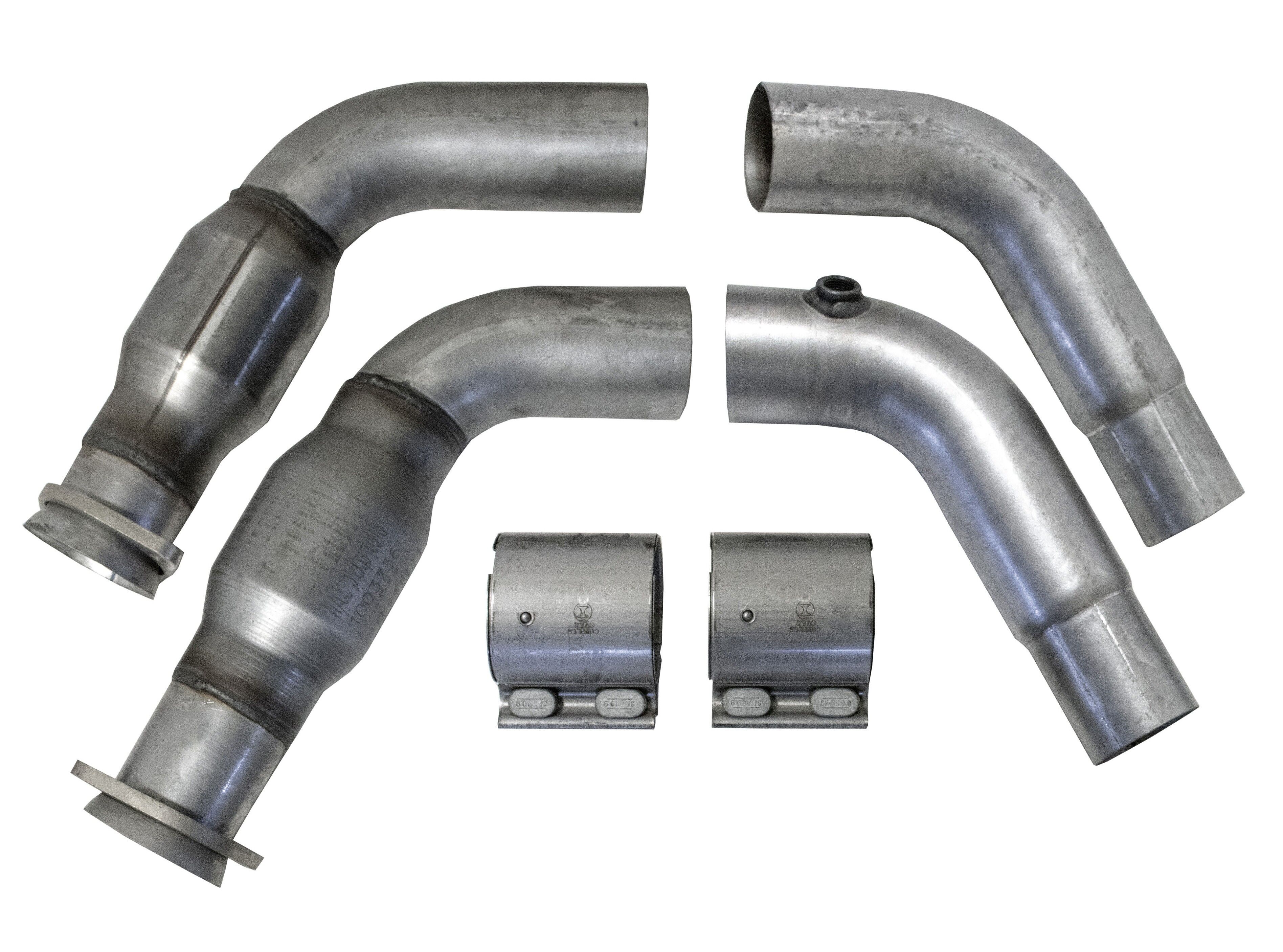 2005-2022 Dodge 6.1L/6.4L Short Mid Pipe With Cats by BBK Performance