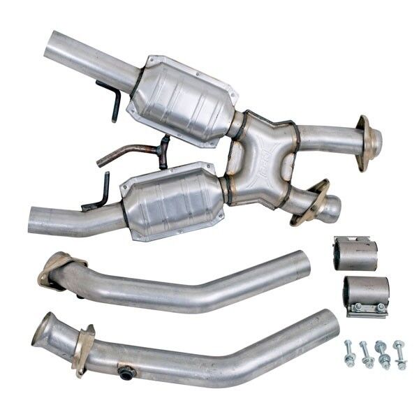 1986-1993 Ford Mustang 5.0L 2-1/2 In. Catted X-Pipe by BBK Performance