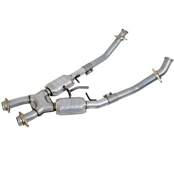 1986-1993 Ford Mustang 5.0L 2-1/2 In. Catted X-Pipe by BBK Performance - 1662