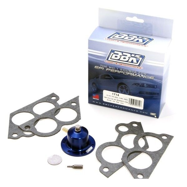 1985-1992 Gm Tpi 305/350 Adjustable Pressure Fuel Regulator by BBK Performance - 1714
