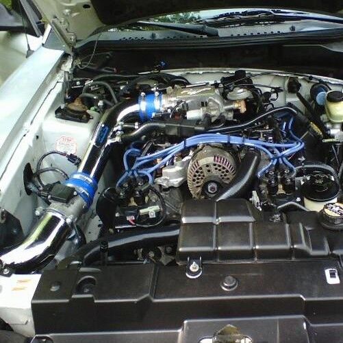 1996-2004 Ford Mustang GT Cold Air Intake - Chrome by BBK Performance