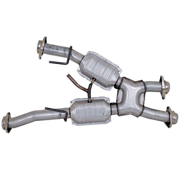 1979-1993 Ford Mustang 5.0L A/T Catted X-Pipe by BBK Performance - 1810