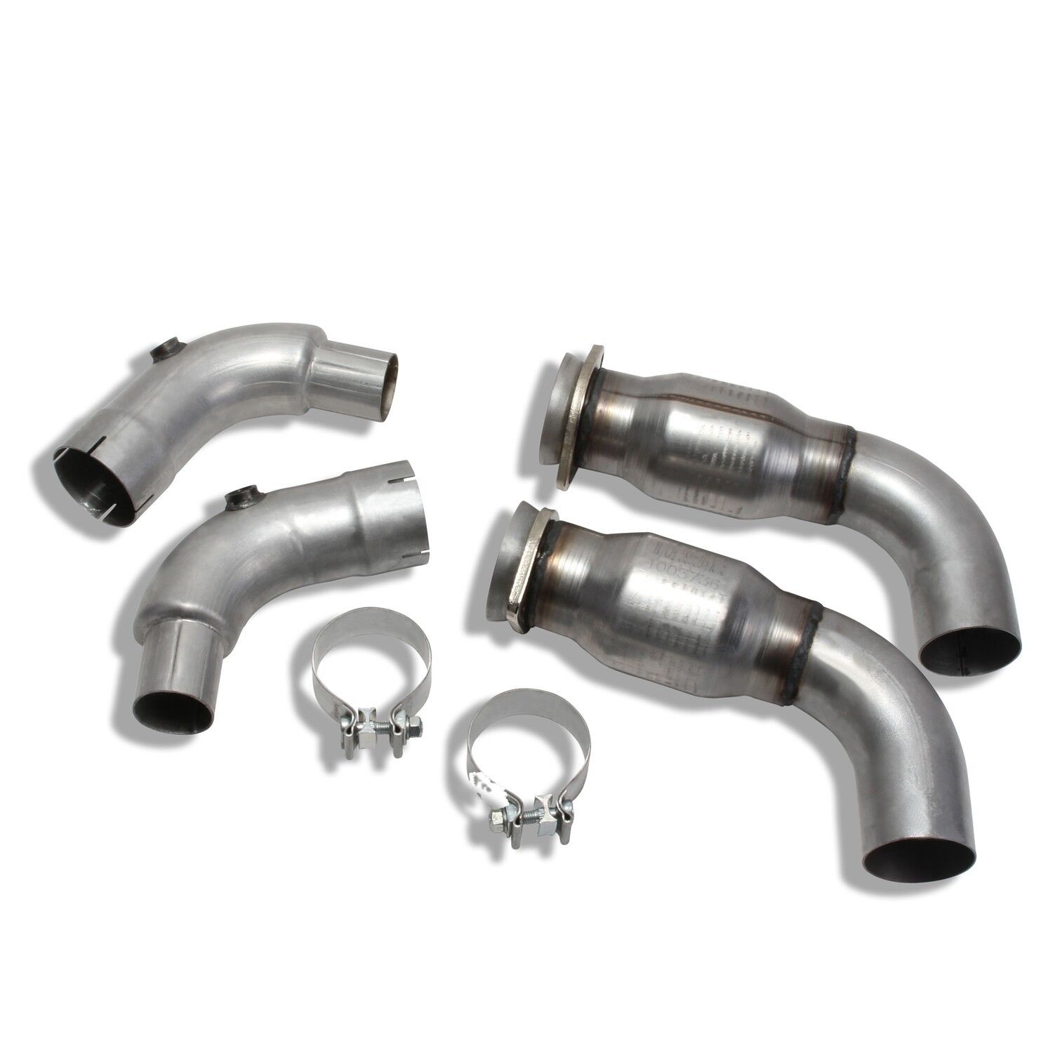 2015-2022 Ford Mustang GT 3 In. Catted Mid Pipe Kit by BBK Performance