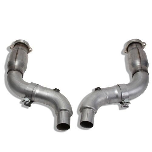 2015-2022 Ford Mustang GT 3 In. Catted Mid Pipe Kit by BBK Performance - 1816