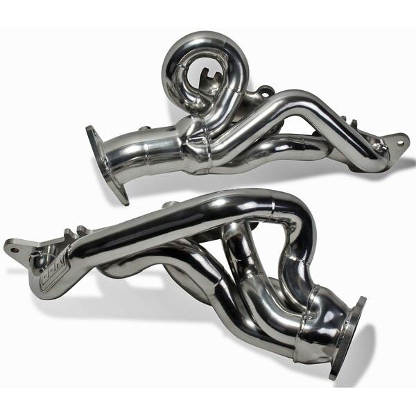 2015-2017 Ford Mustang GT 1-3/4 In. Shorty Headers - Titanium Ceramic by BBK Performance - 1848