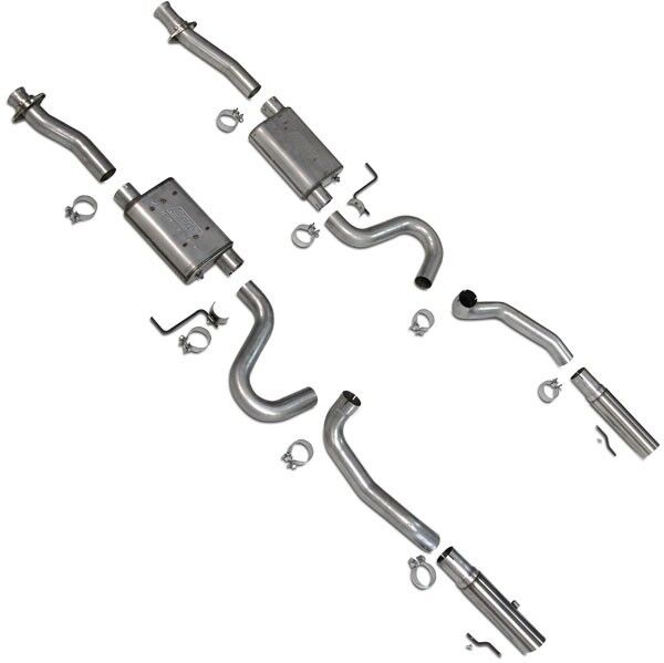 1986-2004 Ford Mustang Varitune Cat Back Exhaust by BBK Performance - 3001