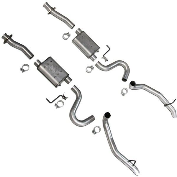 1987-1993 Ford Mustang GT Varitune Cat Back Exhaust by BBK Performance - 3002