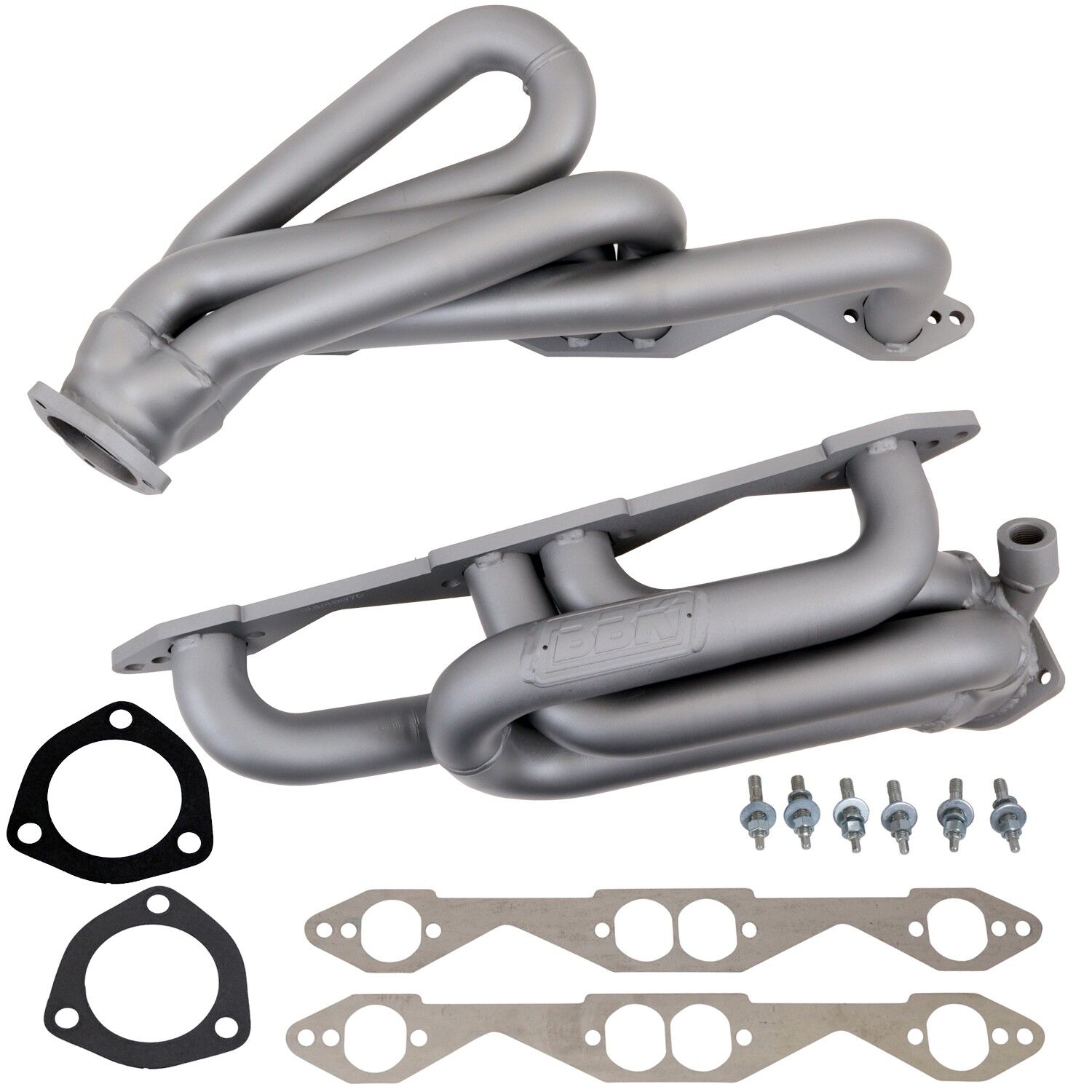 1996-1999 Gm Truck/Suv 5.0L/5.7L 1-5/8 In. Shorty Headers - Titanium Ceramic by BBK Performance - 4007