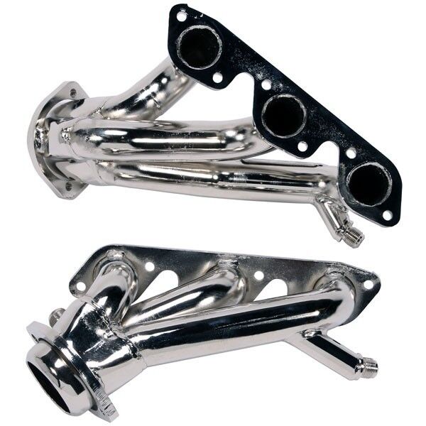 1999-2004 Ford Mustang V6 1-5/8 In. Shorty Headers - Titanium Ceramic by BBK Performance