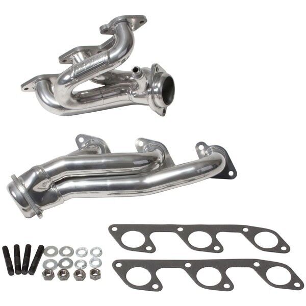 2005-2010 Ford Mustang V6 1-5/8 In. Shorty Headers - Ceramic by BBK Performance - 40100