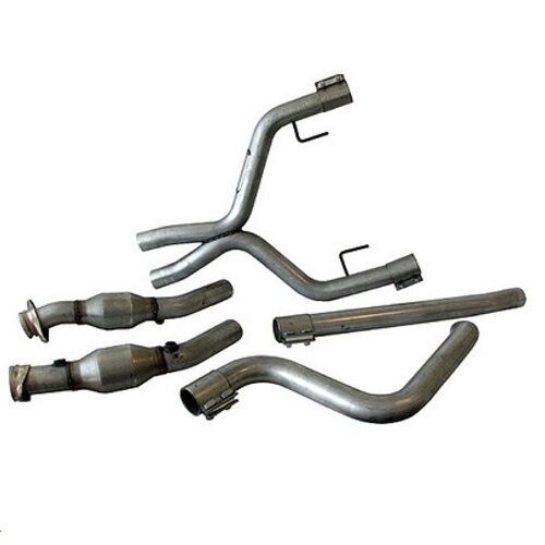 2005-2009 Ford Mustang V6 Catted Dual Exhaust Conversion by BBK Performance - 4011